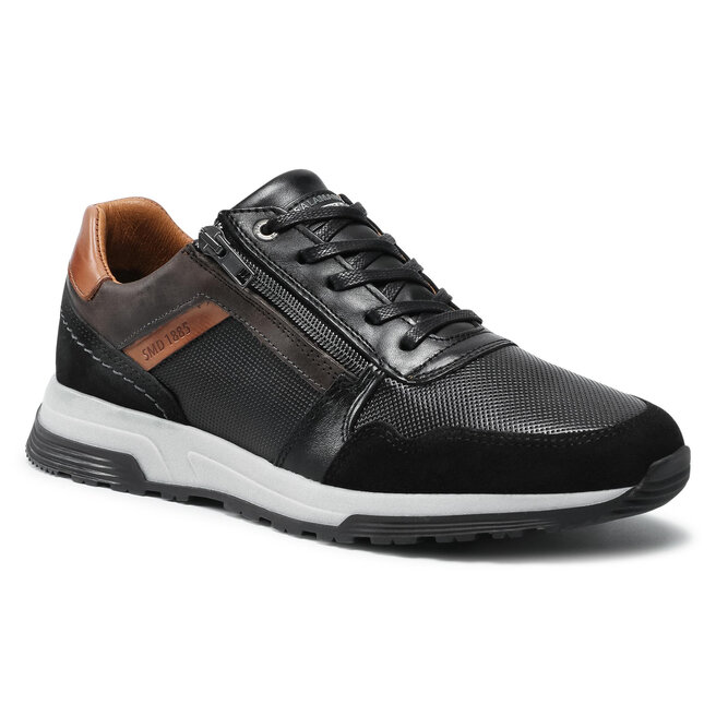 Sneakers Salamander Dayman 31-54906-01 Black/Grey/Cognac 31-54906-01 imagine noua gjx.ro