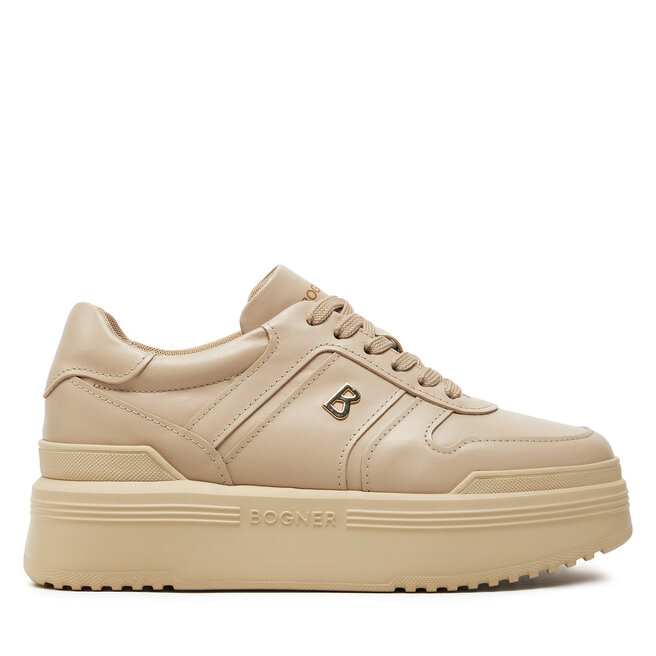 Sneakersy Bogner New York 1 A - Beżowy