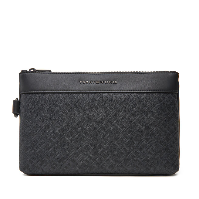 Saszetka Tommy Hilfiger Th Monogram Pouch - Czarny