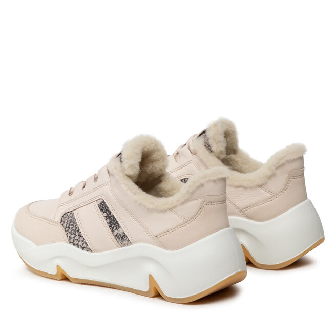 ECCO Sneakersy ECCO Chunky Sneaker W 20322360221 Limestone/Limestone/Limestoneblack
