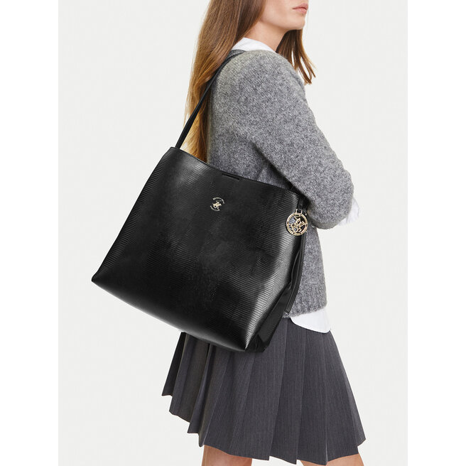 Torebka Beverly Hills Polo Club BHPC-W-05-A23 Czarny -