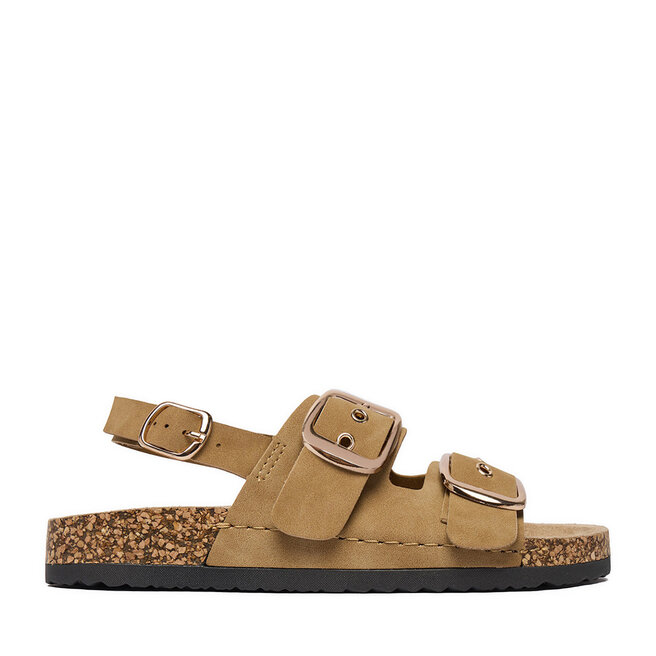 Sandały JENNY CEO-WS1128-53 Brązowy - kobiece