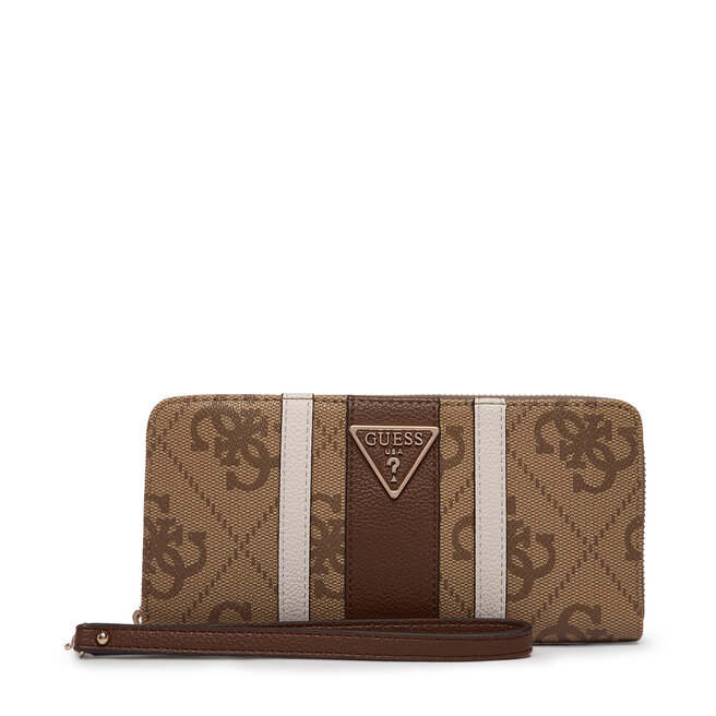 Portfel Guess Laurel II Slg SWSS74 59146 Brązowy -