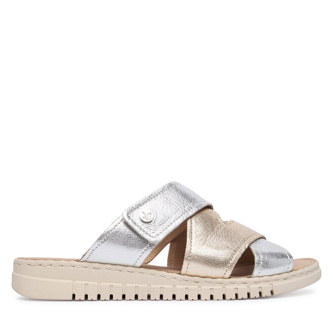 Klapki Caprice 9-27102-46 Złoty -