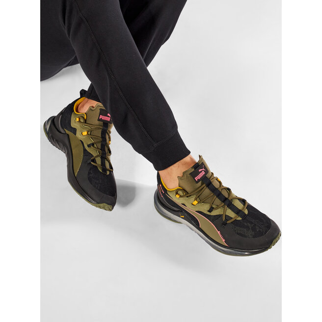 Batai Puma Lqdcell Hydra Fm Camo 193085 01 Burnt Olive/Puma Black/Pink •  Www.eavalyne.lt