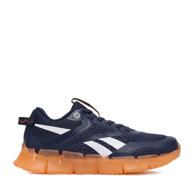 Sneakersy Reebok EO-ZIG N GLOW 3 ELASTIC LACE 100272213 Granatowy