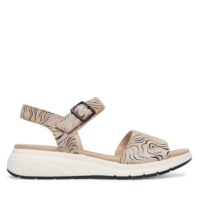 Sandały Caprice 9-28708-46 Beżowy - kobiece