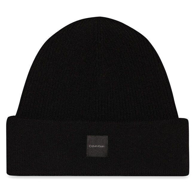Czapka Calvin Klein Chunky - Czarny
