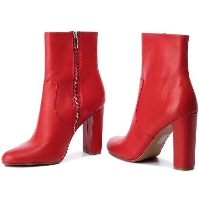 Botines Steve Madden Editor Ankle SM11000088-03001-607 Red Leather |