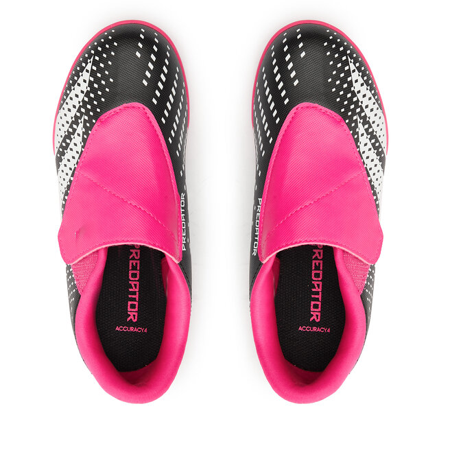 adidas Pantofi adidas Predator Accuracy.4 Hook-and-Loop Turf Boots GW7095 Negru
