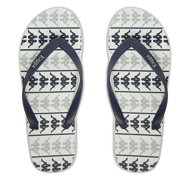 Japonki Kappa 371D2UW Blue Marine - White - Grey Lt Lead Granatowy -