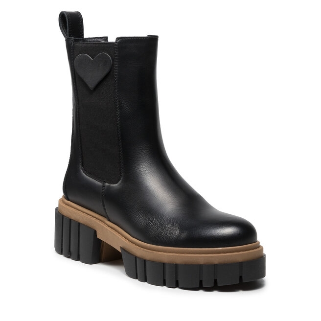 Botine Karino 4175/076-F Czarny/Lico