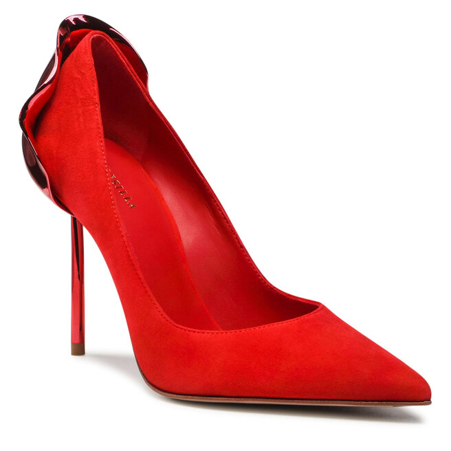 Scarpe stiletto Le Silla Deco Petalo 3110M090G3PPVEL111 Rosso