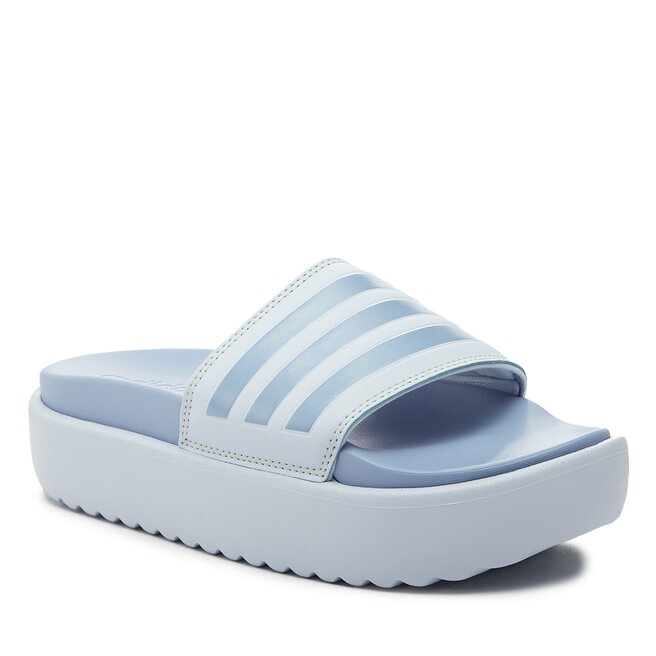 Ciabatte adidas Adilette Platform Slides HQ6181 Blue Dawn Blue
