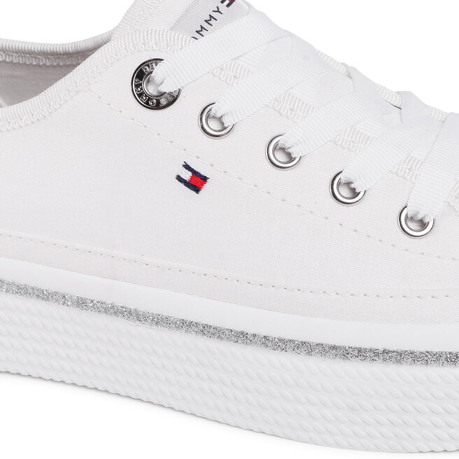 Tommy hilfiger glitter deals detail flatform