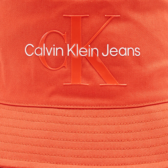 Calvin Klein Jeans Klobouk Calvin Klein Jeans Bucket Monogram K60K610715 Červená