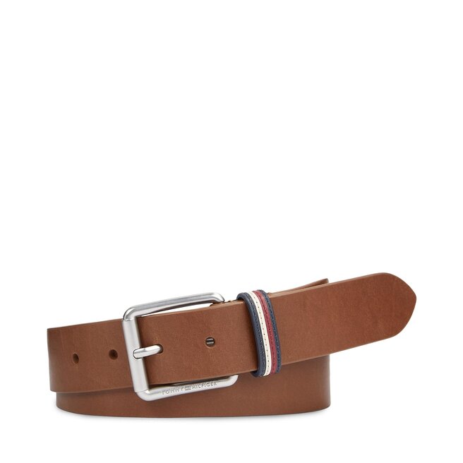 Pasek Męski Tommy Hilfiger Casual Seasonal 3.5 - Brązowy