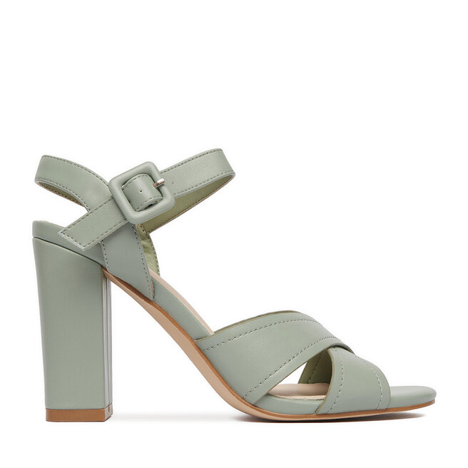 Sandały JENNY CEO-O230725-3 Zielony - kobiece