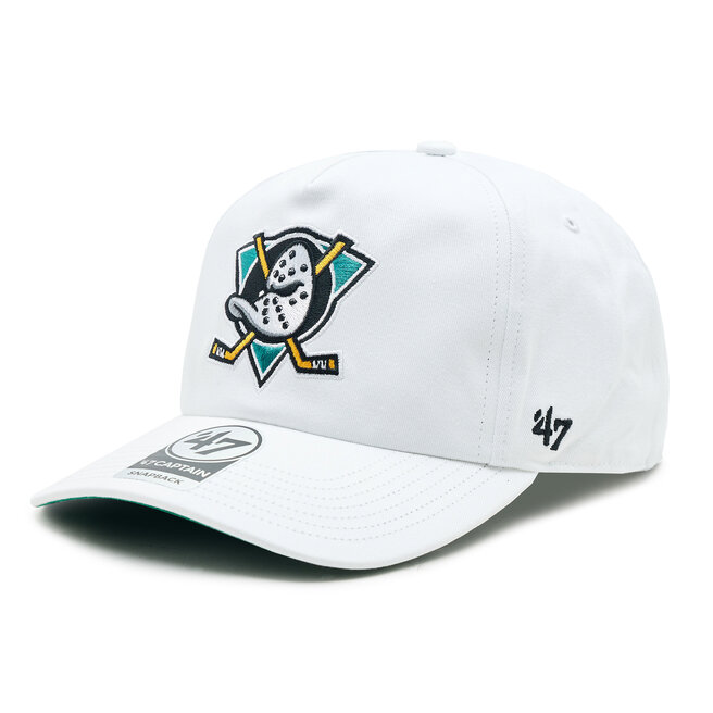 47 Brand Șapcă 47 Brand NHL Anaheim Ducks Nantasket '47 CAPTAIN DTR H-NTSKT25GWP-WH White