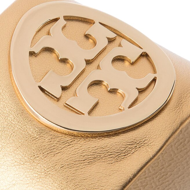 Tory burch lina slide gold hotsell