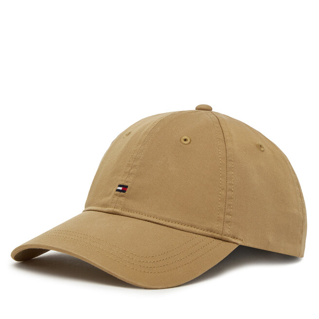 Czapka z daszkiem Tommy Hilfiger Essential Flag Soft Cap - Beżowy