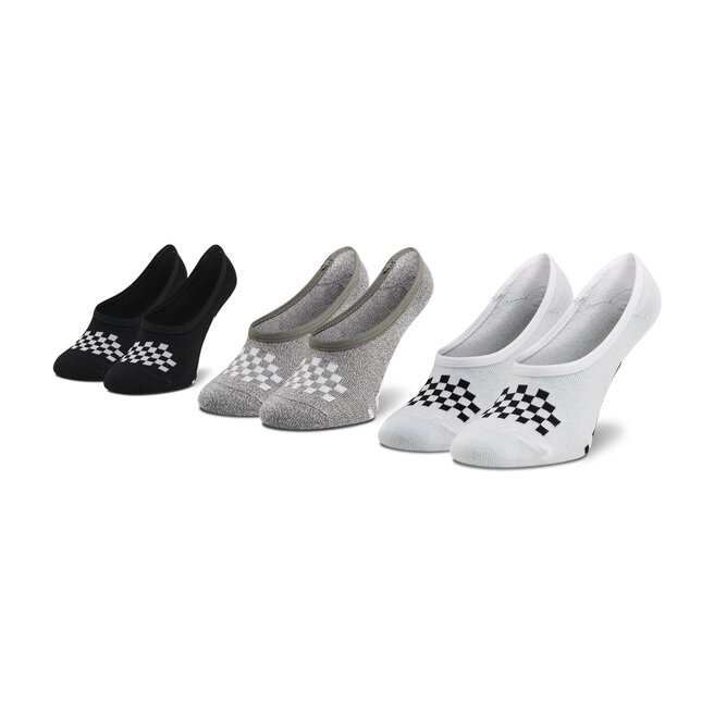 Set de 3 perechi de șosete scurte de damă Vans Wm 1-6 3Pk Asst VN0A48HI4481 Cano Multi