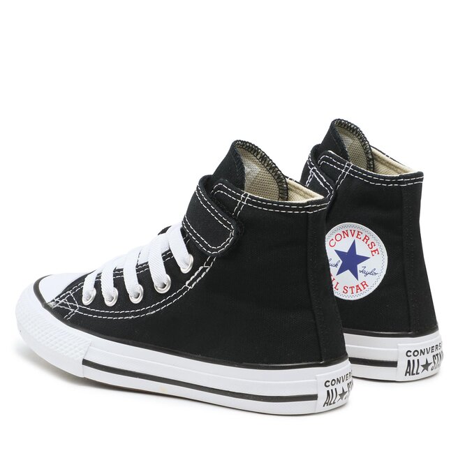 Converse Sneakers aus Stoff Converse Ctas 1V Hi 372883C Black/Natural/White