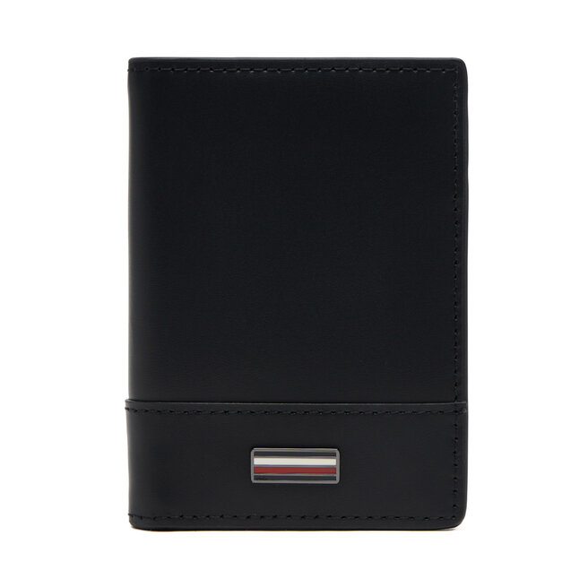 Duży Portfel Męski Tommy Hilfiger Th Corp Bifold - Czarny