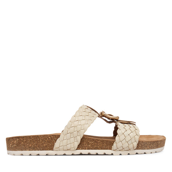 Klapki Tamaris 1-27130-46 Kremowy -