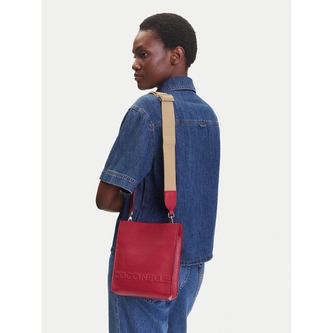 Torebka Coccinelle E1 QBB 15 01 01 Bordowy -
