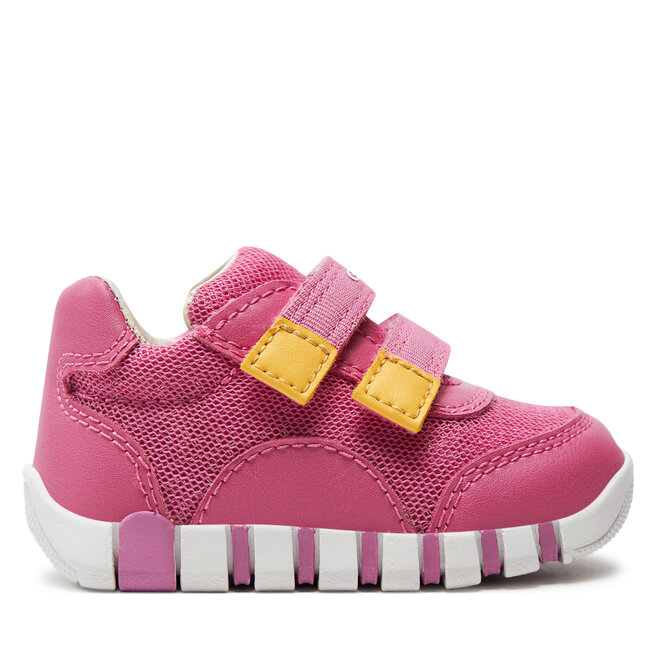 Sneakersy Geox B Iupidoo Girl B3558A 0GNBC - Różowy