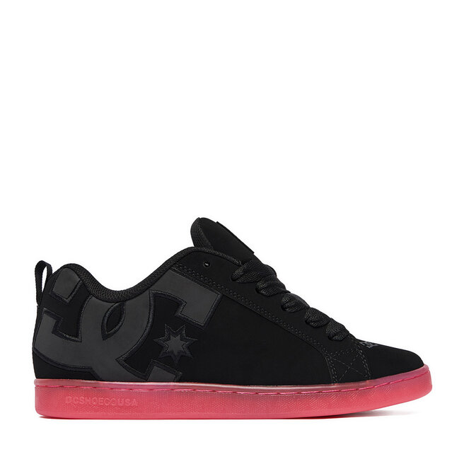 Sneakersy DC Shoes EO-COURT GRAFFIK LE DC02894001 Czarny - kobiece