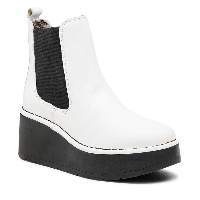 Botine Fly London Hamafly P701238007 White altele-Botine imagine noua