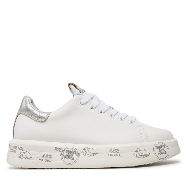 Sneakersy Premiata Belle VAR - Biały