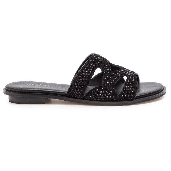 Klapki MICHAEL Michael Kors Annalee Slide 40S9ANFP1S Black