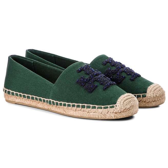 Espadrilles Tory Burch Elisa Logo Flat Espadrille 38031 Norwood