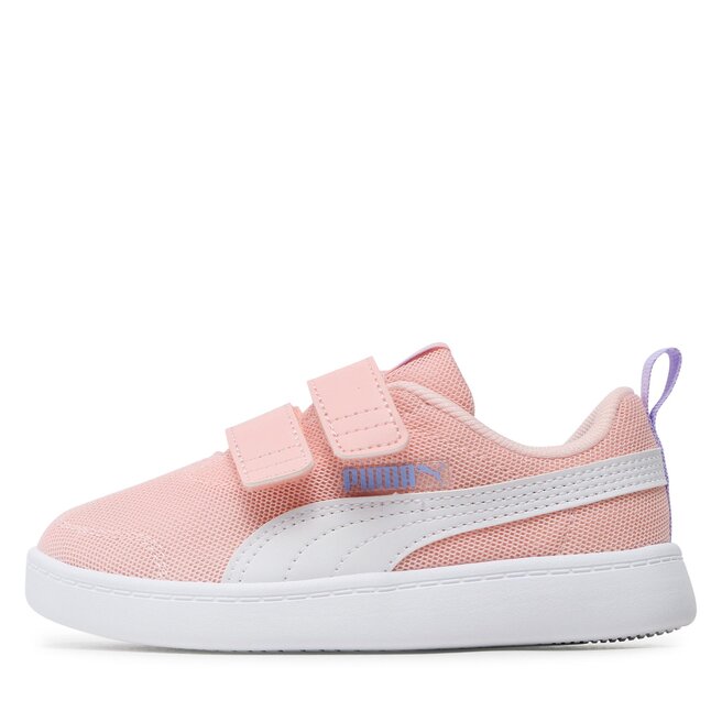 Puma Courtflex V2 Mesh V Ps 371758 13 Rose Dust White Vivid