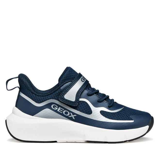 Sneakersy Geox J Pro-Ran Boy J65P7F 01454 C0673 M Granatowy - chłopięce