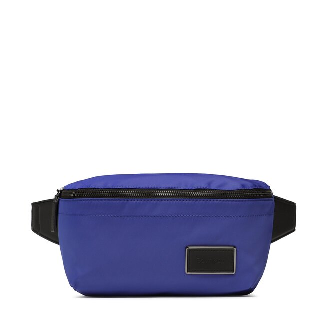 Saszetka nerka Calvin Klein Ck Elevated Waistbag - Granatowy