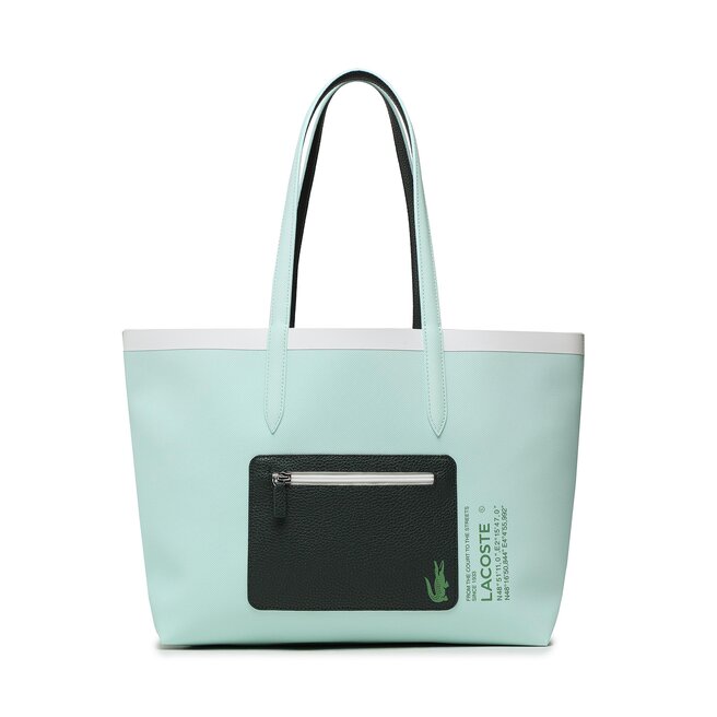 Lacoste Geantă Lacoste Shopping Bag NF4237AS Pastille Sinople Fearine L47
