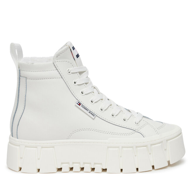 Botki Tommy Jeans - Biały