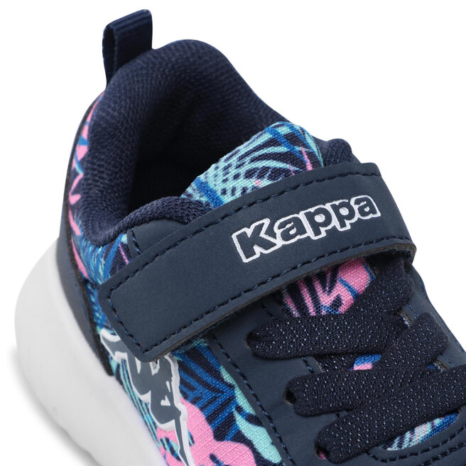 260955PAK Navy/Mint Kappa Sneakers