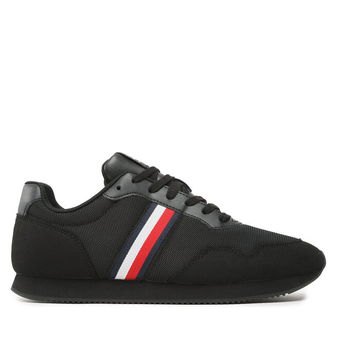 Sneakersy Tommy Hilfiger Core Lo Runner - Czarny
