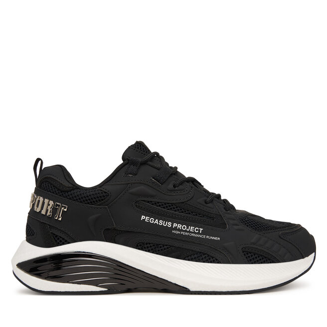 Sneakersy Plein Sport Pegasus Project SAFS USC0935 STE003N Czarny