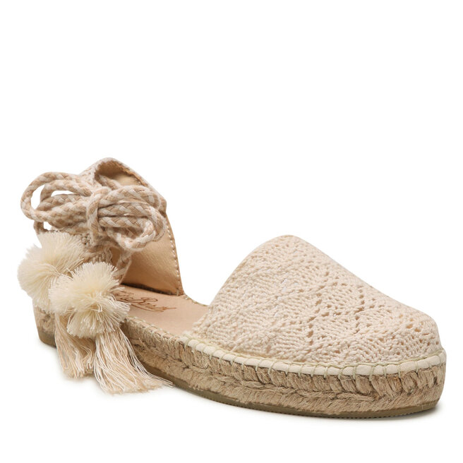Espadrile MC2 Saint Barth Soler Crochet SOE0003 01445B Bej 01445B imagine noua gjx.ro
