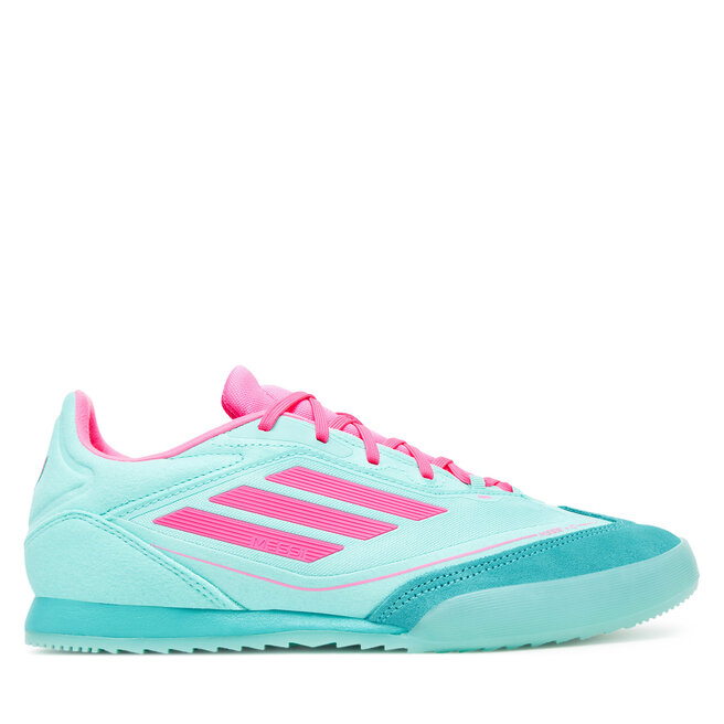 Buty do piłki nożnej adidas F50 Messi Freestyle Indoor - Turkusowy