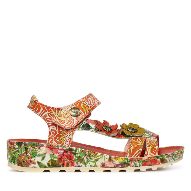 Sandały Laura Vita Brcyano 02 Czerwony - kobiece