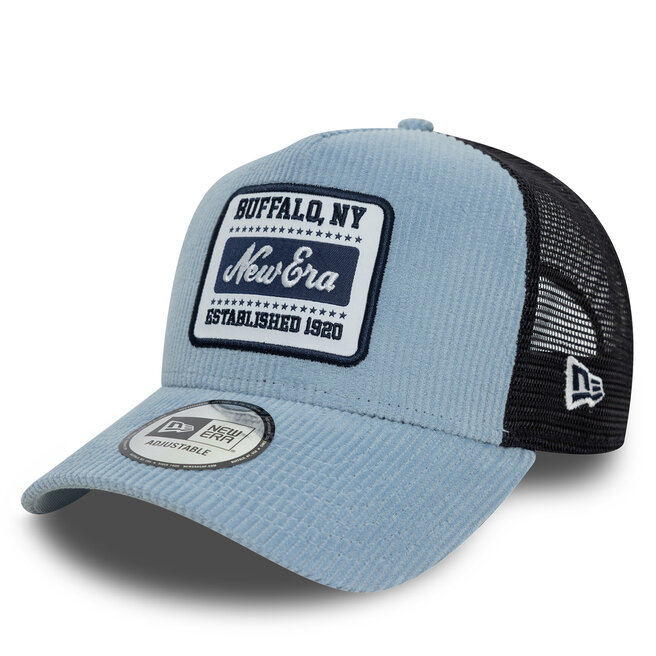 Czapka z daszkiem New Era Cord Patch - Niebieski