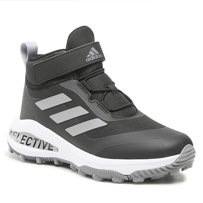 adidas Cipő adidas Fortarun Atr El K GZ180 Core Black/Silver Mettalic/Cloud White