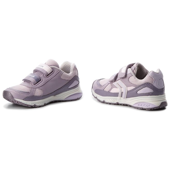Sneakers Geox J Bernie G. B J8211B 0BC14 CL88S S Rose Smoke/Lt Lilac •  Www.chaussures.fr